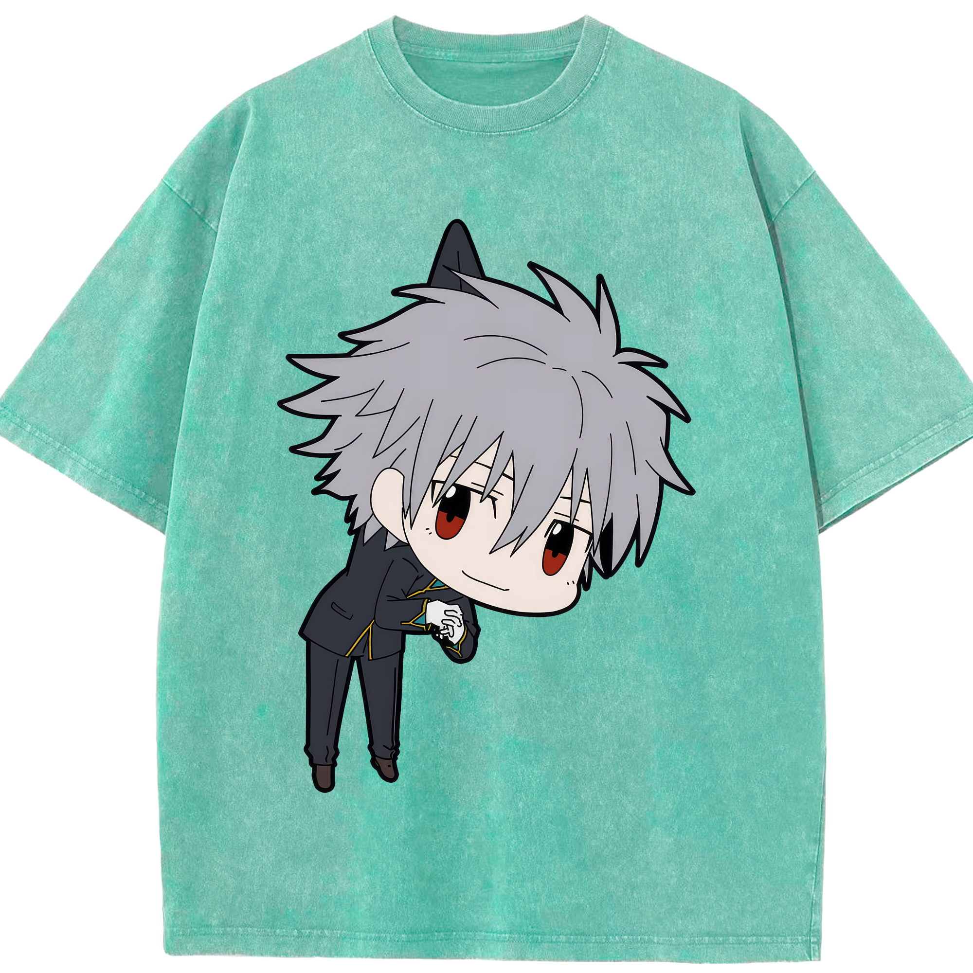 （画像用） EVA 新世紀エヴァンゲリオン 綿100% ヴィンテージ風 半袖Tシャツ（フロントプリント）